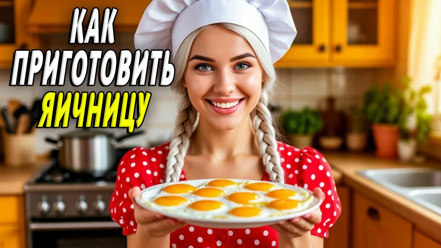 Как приготовить яичницу. Рецепт яичницы