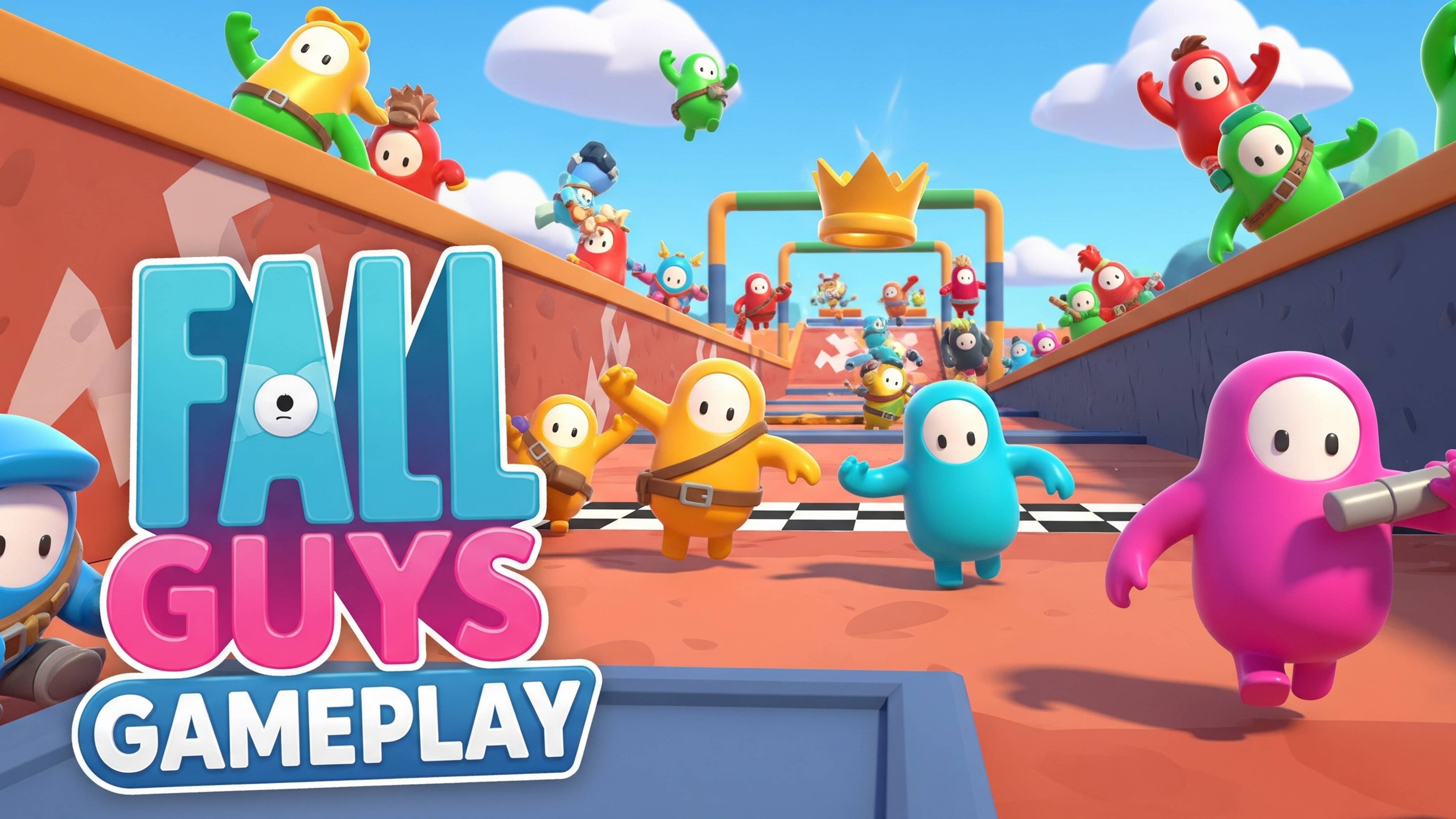 Fall Guys: Мой Первый Забег в Мир Безумия! 🤣 | Полное Прохождение