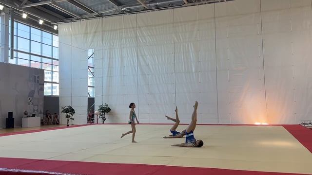 ТР 1 юношеский, Юрчак Виктория - Васильева Александра - Верешкина Таисия, Комбинированное упражнение