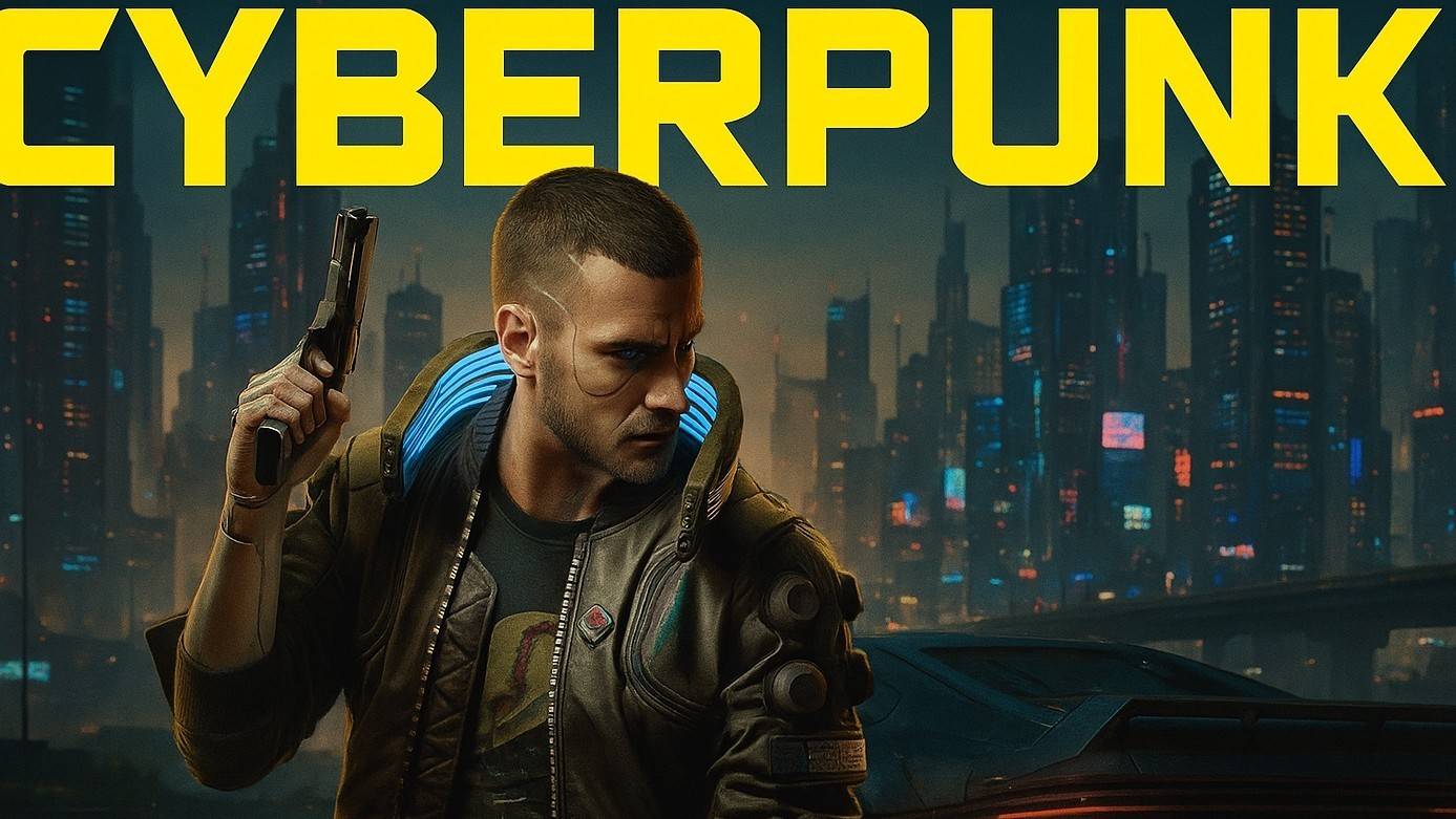 Часть 4# CYBERPunk 2077: Импланты, уличные войны и первый напарник