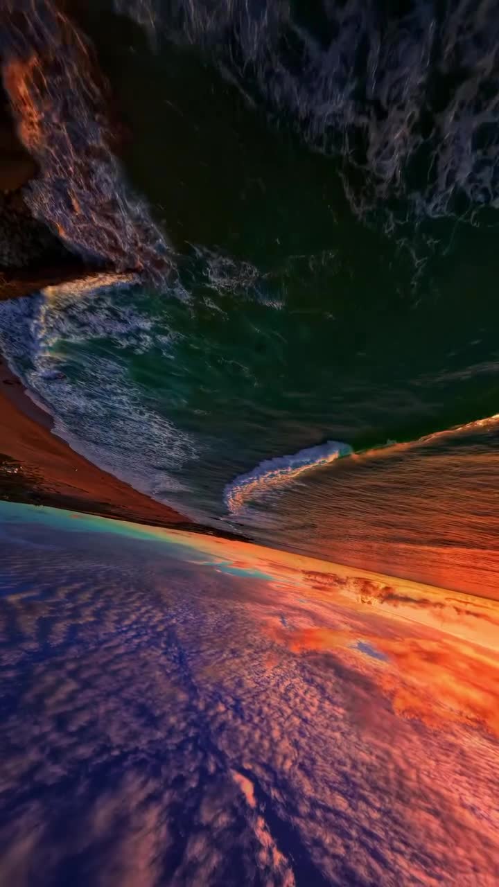 #вода #закат #небо