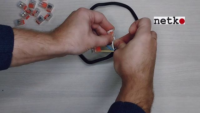 58380 Клемма 223-412 многоразовая, универсальная, 2-проводная, (0,14-4мм2), 40шт. NETKO Optima