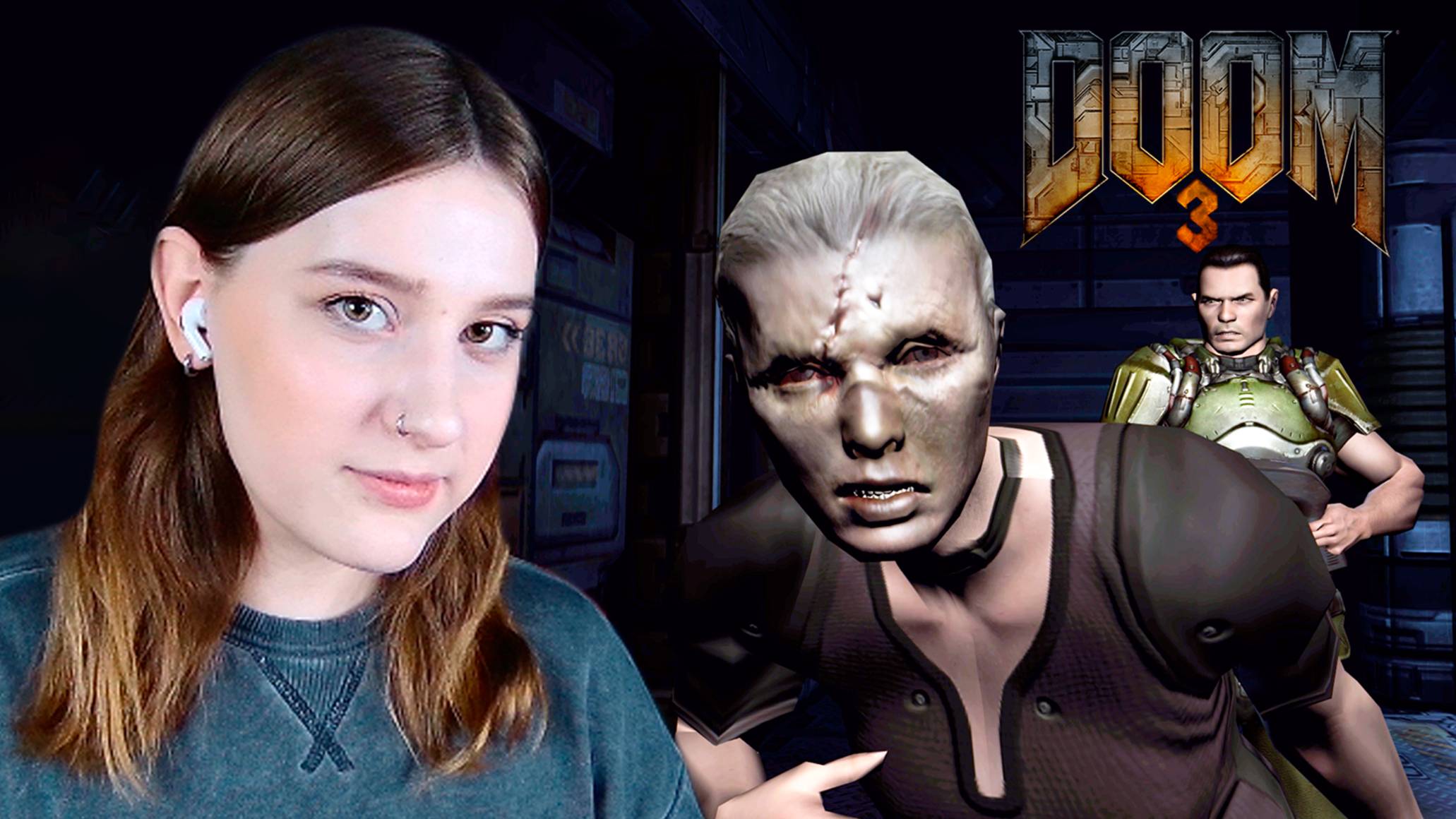 DOOM 3: #15 ОГНЕННЫЕ ГОЛОВЫ