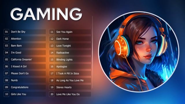 Лучшая игровая музыка 🎮 Ремиксы популярных песен: EDM, Bass, House  - Музыка для работы, офиса