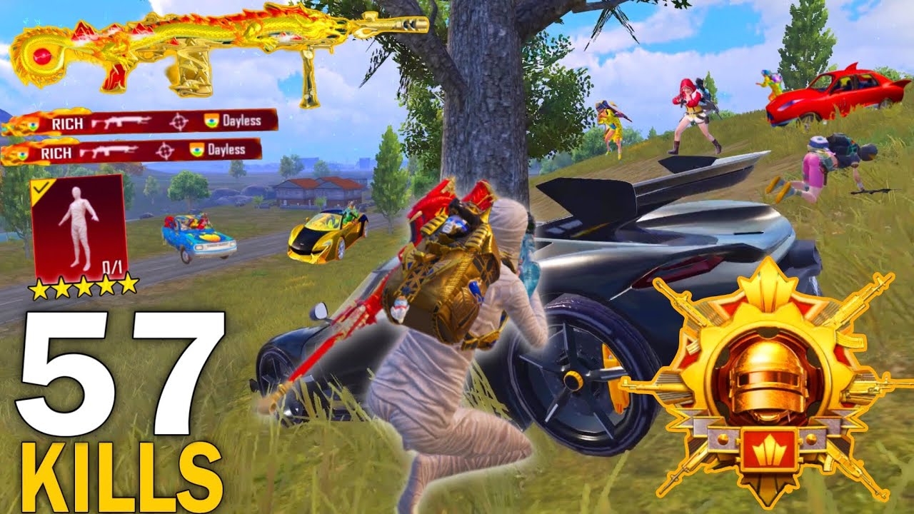 🥵 НОВЫЙ ЛУЧШИЙ АГРЕССИВНЫЙ ГЕЙМПЛЕЙ RUSH с набором MUMMY 🔥 Pubg Mobile