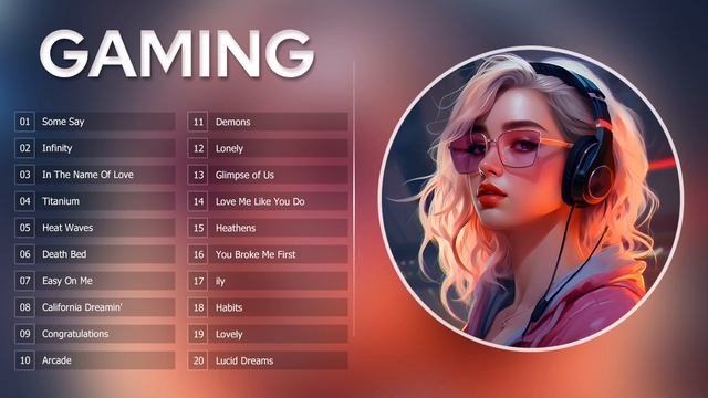 Лучшая игровая музыка 🎮 Ремиксы популярных песен: EDM, Bass, House  - Музыка для работы, офиса