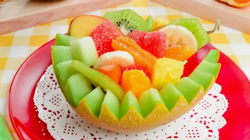 Дынный десерт.