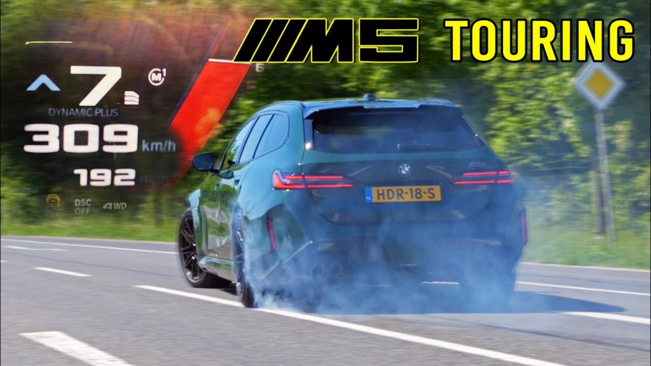 BMW M5 G99 Touring УНИВЕРСАЛ 0-100 100-200 200-300 КМ/Ч ДРИФТ и РАЗГОН САРАЯ AutoTopNL
