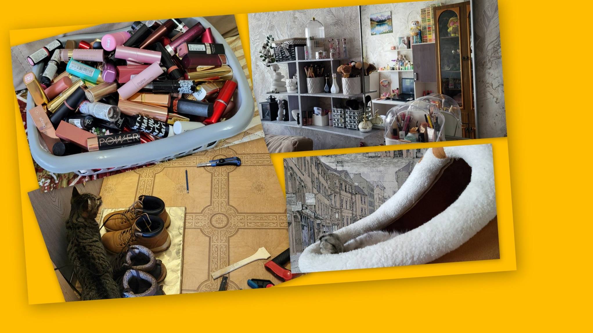 ВЛОГ: УРА, ПОМАДНЫЙ РАЙ!!! ПЕРЕБЕРЕМ?! ПУШИСТЫЕ СТРАСТИ И БЫТ)))