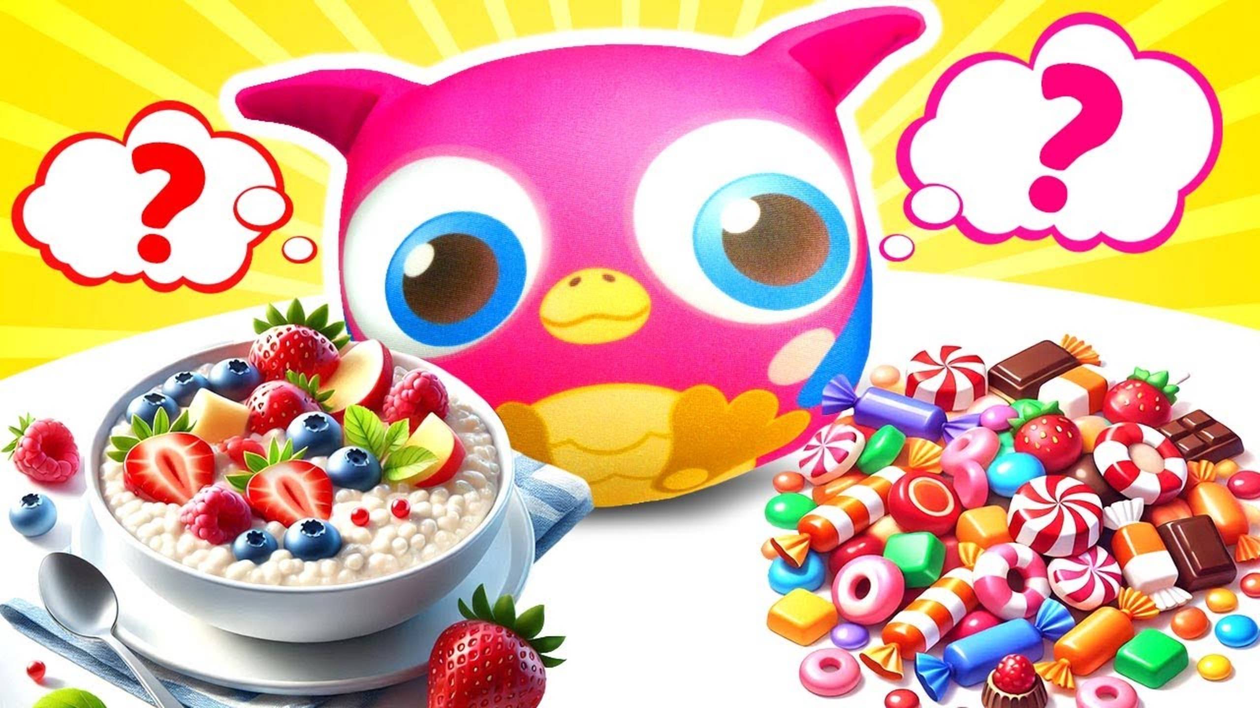 Хоп Хоп и волшебная каша!  Игры, голы и весёлые приключения!