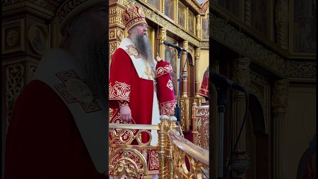 Проповедь владыки Кирилла за всенощным бдением в Успенском кафедральном соборе в Сергиевом Посаде