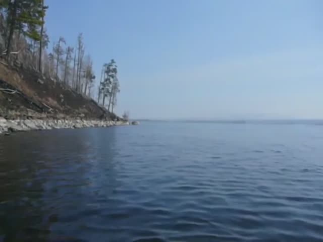 Весенняя Ангара. Зарисовка