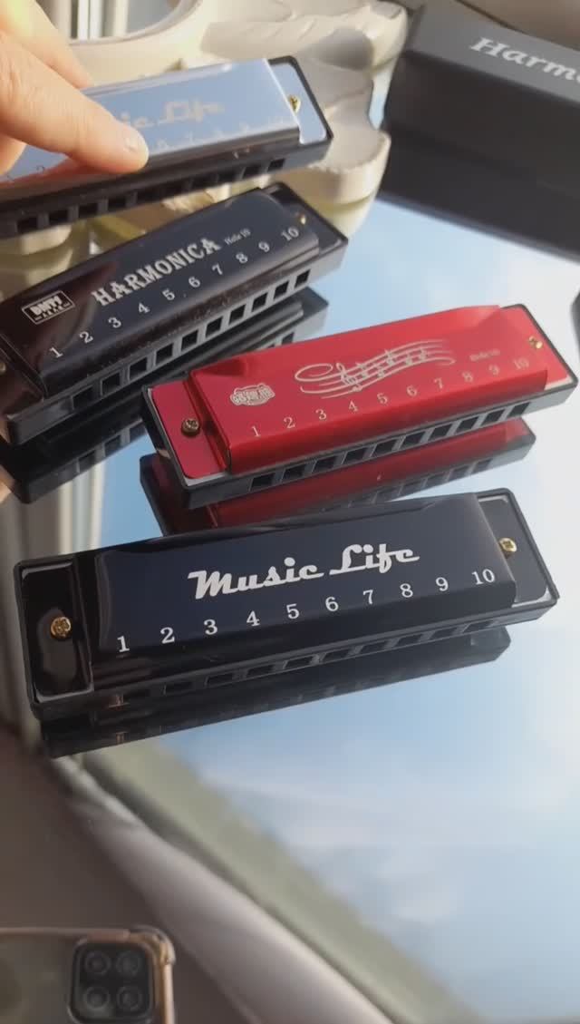 Губная гармошка, цвета в ассортименте