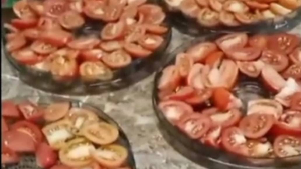 Вяленые томаты в электросушилке. На завтрак просто бомба!