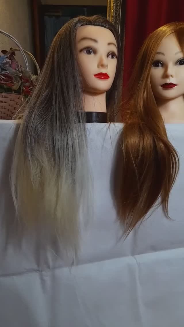 Учебная голова, манекен для причёсок