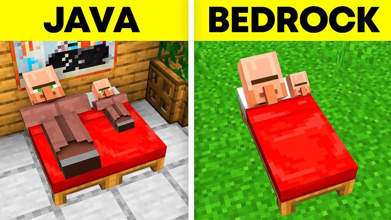 Я Проверил 100 МИФОВ о JAVA против BEDROCK в Minecraft…