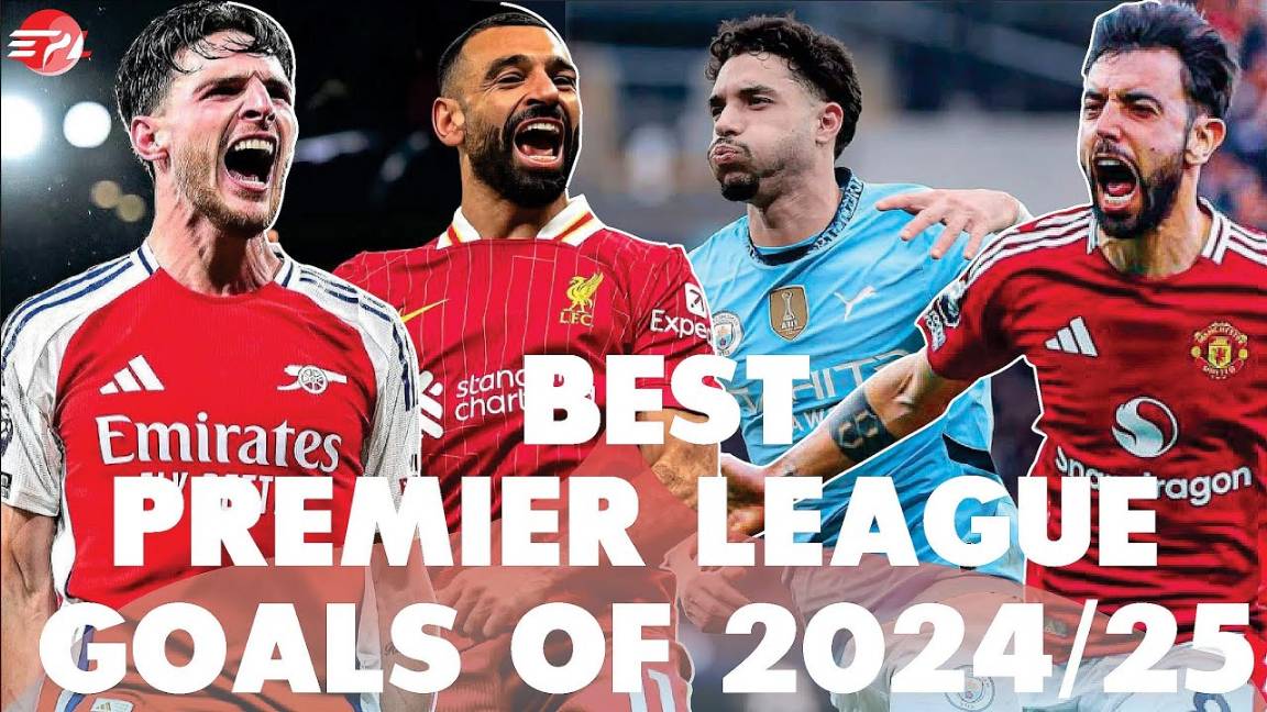 Лучшие голы сезона АПЛ 2024\2025 по версии канала Робин Фут!
