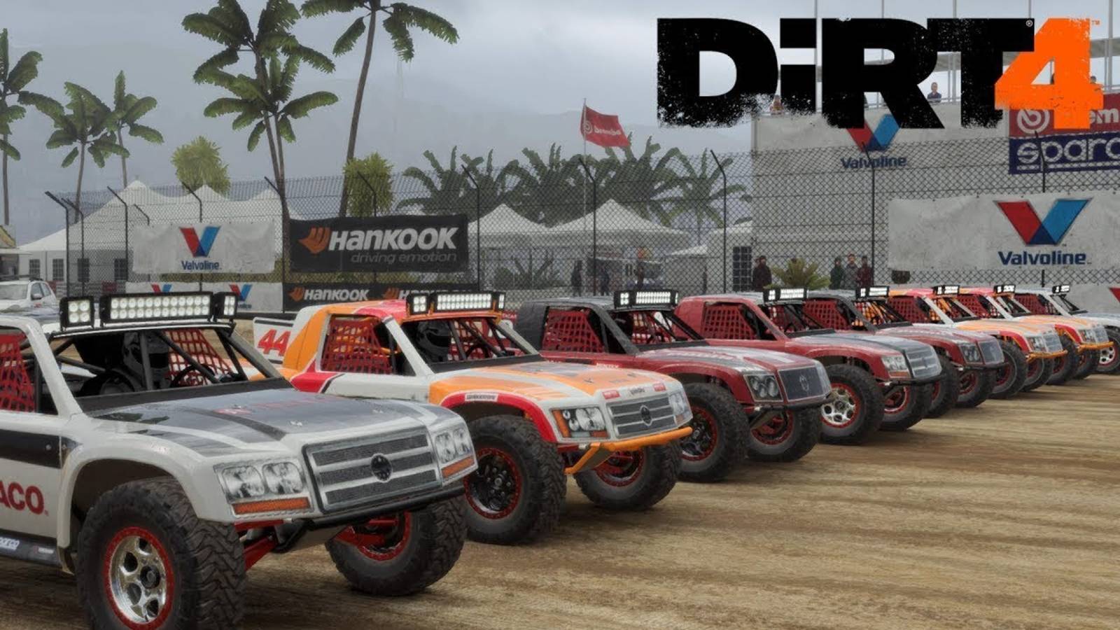 Прыжки на грузовичках прохождение Dirt 4 LandRush world series