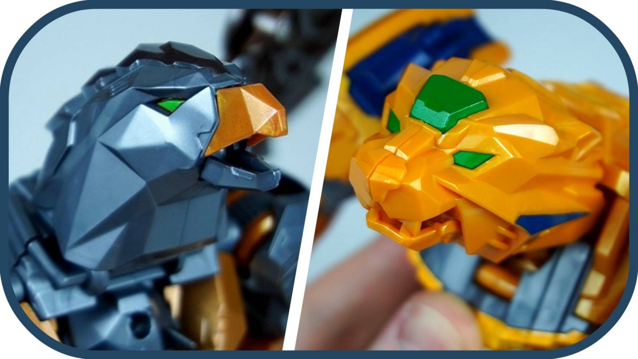 Трансформеры: Восхождение Звероботов. Роботы-животные: Ястреб и Леопард (гепард).