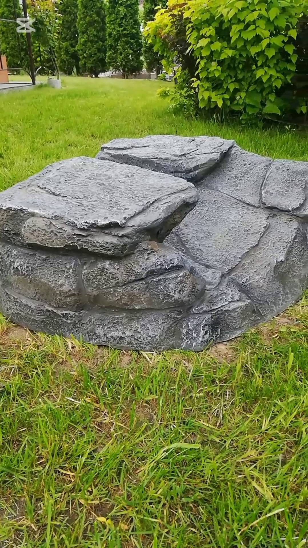 декоративный камень на даче из арт -бетона Серёга Ремесленник Брест #сказочнаямастерскаяколесникова