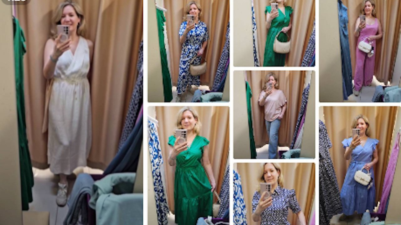 🔥В ФАМИЛИИ ПРИМЕРКА ЛЕТНИХ ПЛАТЬЕВ СУМОК 🔥КУПИЛА ЧТО ТО ОБАЛДЕННОЕ ЗЕЛЕНОЕ И БЕЛОЕ🔥 КОТОПОЗИТИВ