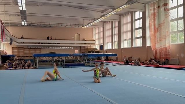 Тр КМС, Хачатурова Алеся, Калинина Александра, Нагаева Иоланта, Темповое упражнение