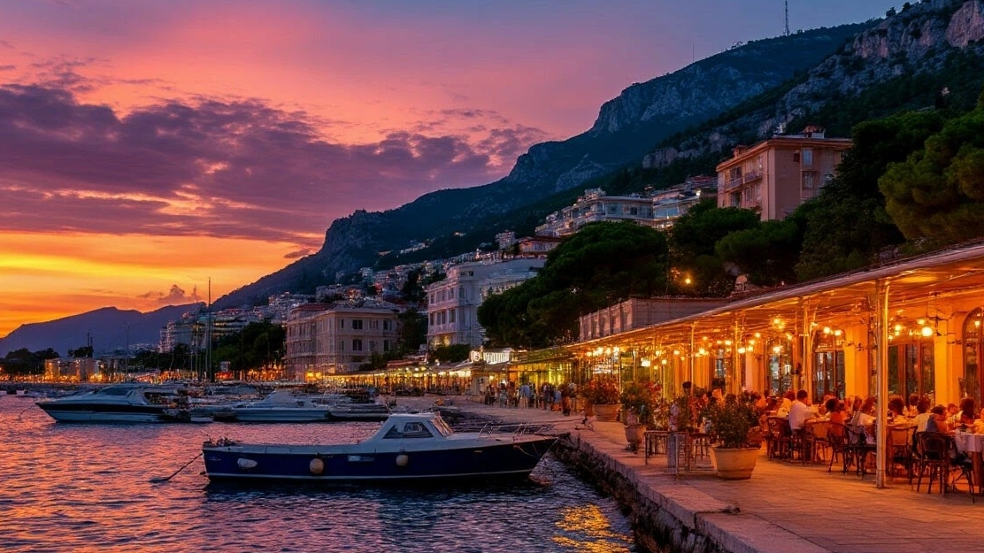 Летний вечер в Ялте.