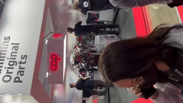 Сегодня открылась выставка в Крокус-сити компании Cummins Оriginal Parts! г. Москва