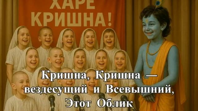 С КРИШНОЙ БУДЕМ Я И ТЫ !
