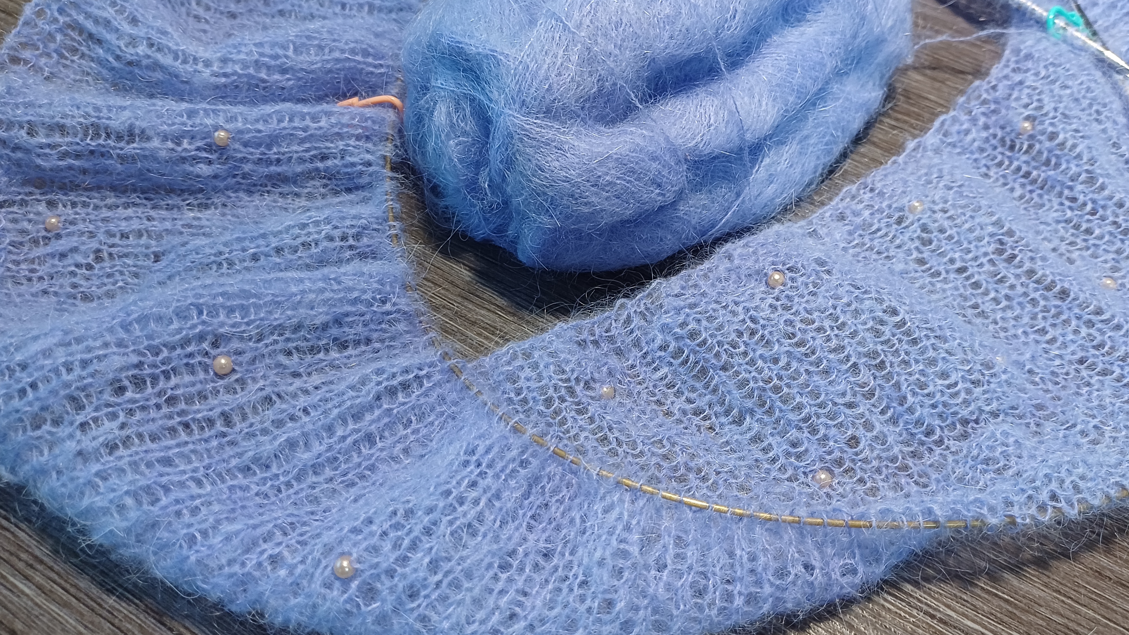 Начала новый процесс👍🧶
Рукодельно- недельный отчёт😉💕