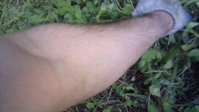 Ручная прополка в саду