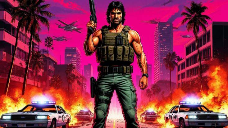 Мой мод - суперпулемёт GTA Vice City Nextgen Edition 11