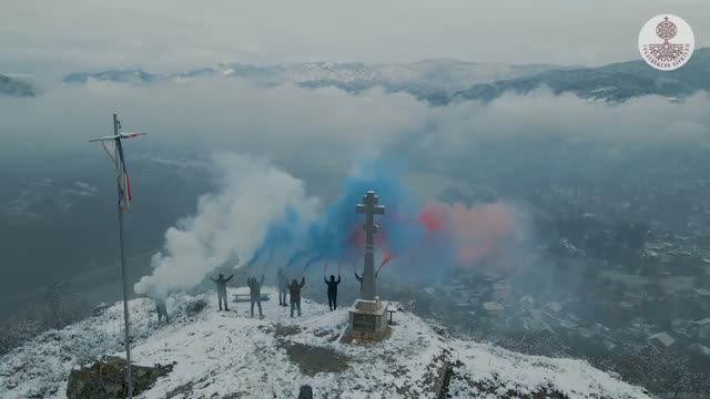 Русский крест над Вышеградом