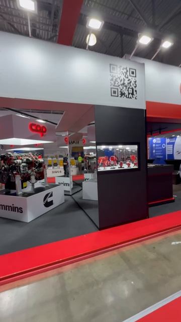 Выставка Cummins Оriginal Parts
Стенд для компании COP(Cummins Оriginal Parts