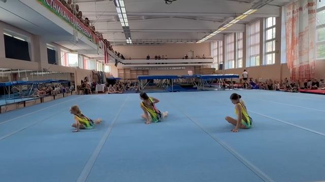 Тр КМС, Хачатурова Алеся, Калинина Александра, Нагаева Иоланта, Комбинированное упражнение