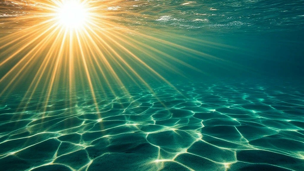 Солнечное отражение в море! Соскучились по морю!?