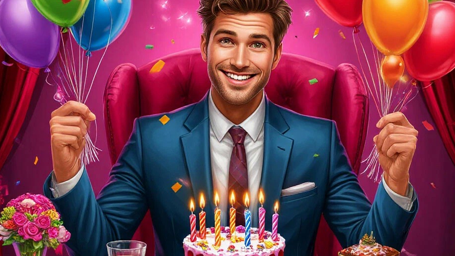 С Днём Рождения Мужчине!