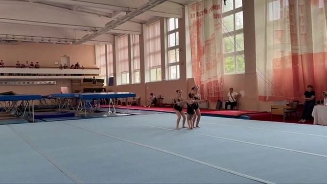 ТР 2 юношеский,Перелыгина Алиса,Маркина Валерия,Родионова Полина,Комбинированное упражнение, 2 день