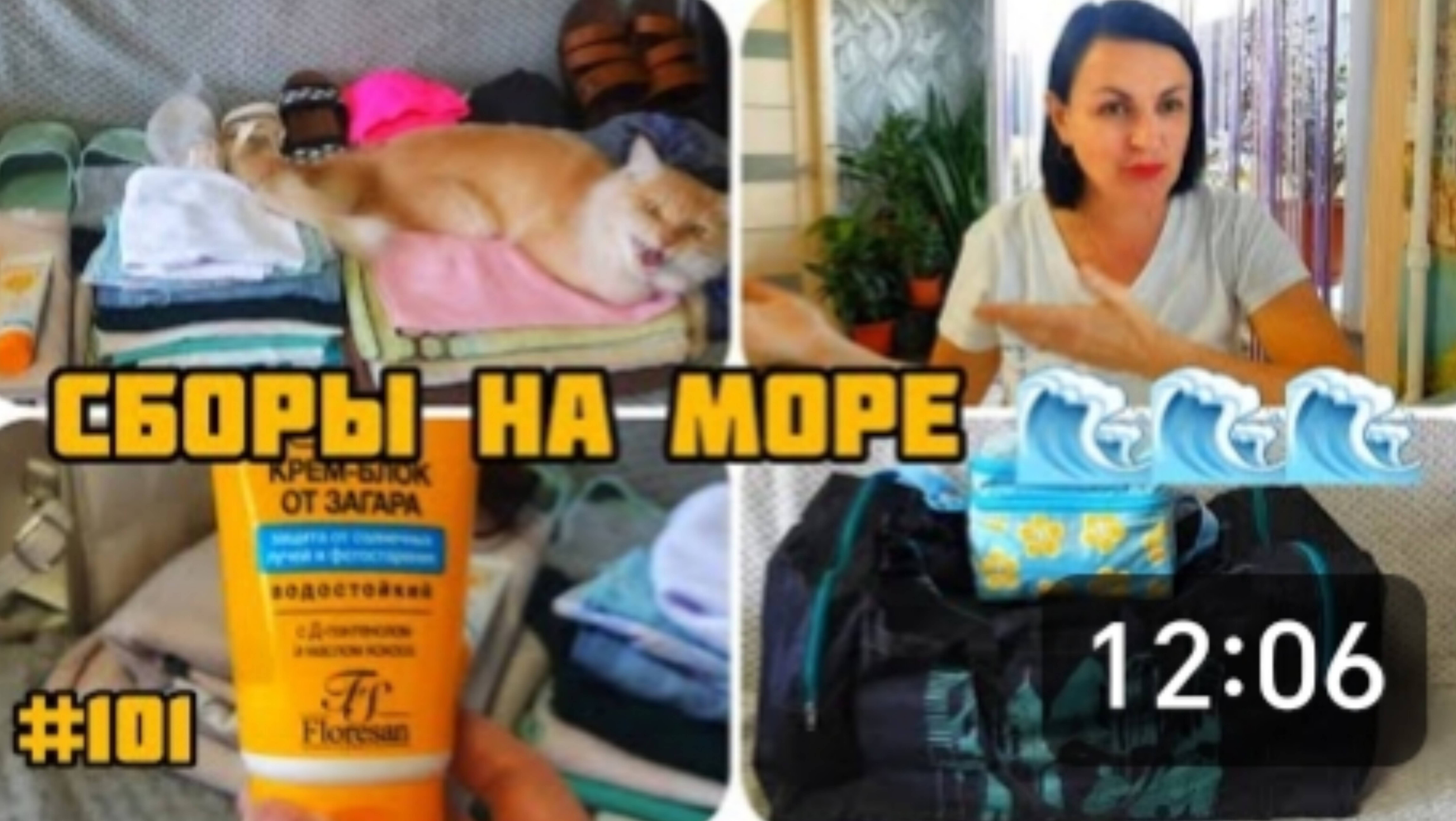 СОБИРАЕМ БОЛЬШУЮ СУМКУ В ОТПУСК, 🏖🏝 НА МОРЕ 2024 🌊🌊🌊 ПЕРСИК ХОЧЕТ С НАМИ 😍😻