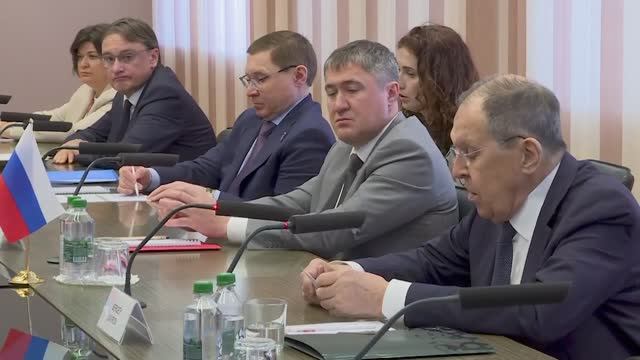 С.В.Лавров на встрече с делегацией Международной конференции азиатских политпартий, Пермь