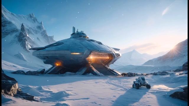 Snowy Pass⎜Sci Fi Dark Ambient Music ⎜Deep and Mysterious Space Soundscapes & Atmospheres