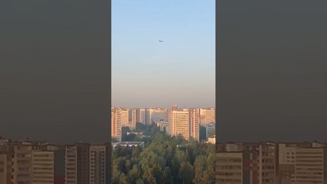 Эксклюзив. Уничтожение дрона над Одинцово