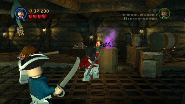 LEGO Pirates of the Caribbean ПИРАТЫ КАРИБСКОГО МОРЯ ЧАСТЬ 13. ЭПИЗОД  3.ВЫБОР НОРИНГТОННА .