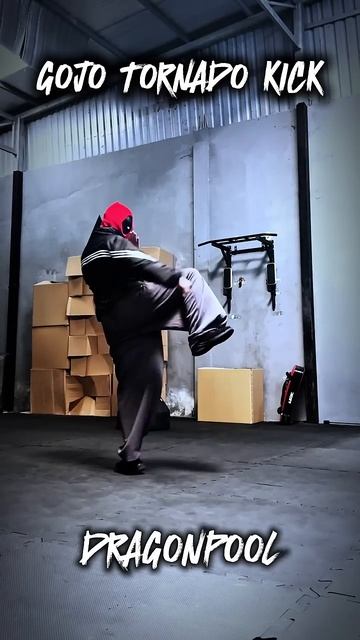 Gojo Tornado kick