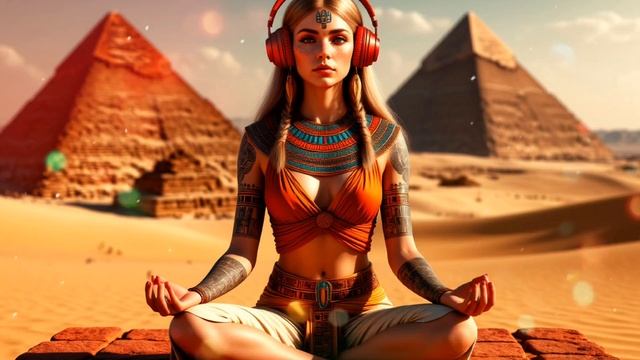 Лёгкая расслабляющая музыка. Релакс медитация йога (Нейросеть)