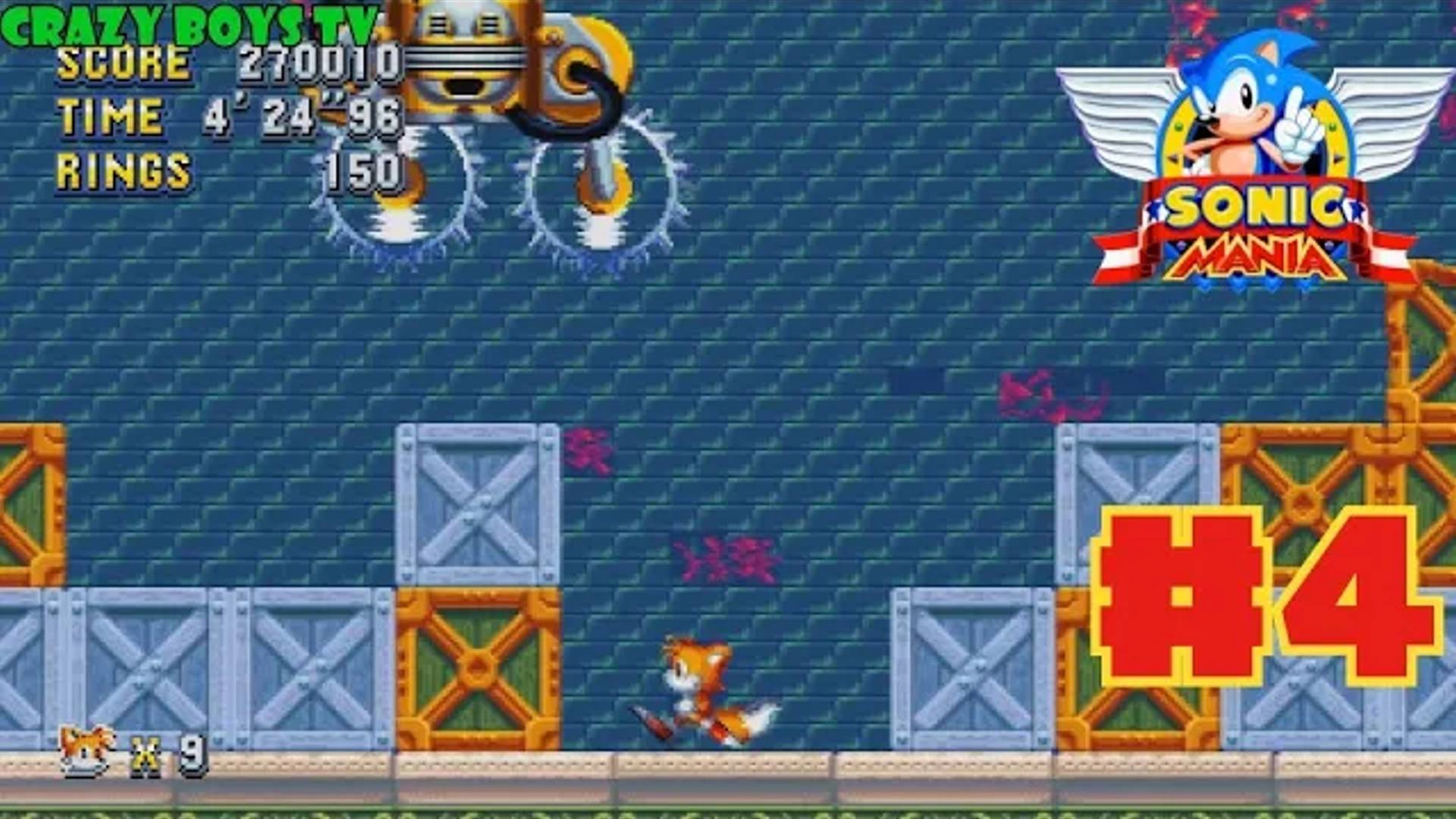 Sonic Mania Plus #4 (Красивый сад)