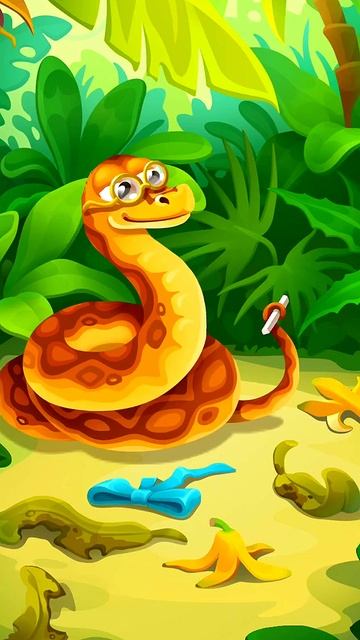 Змейка из игры мир домовят 🔘🔵🔴 🅰🅽🅳🆁🅾🅸🅳🅿🅻🆄🆂👹