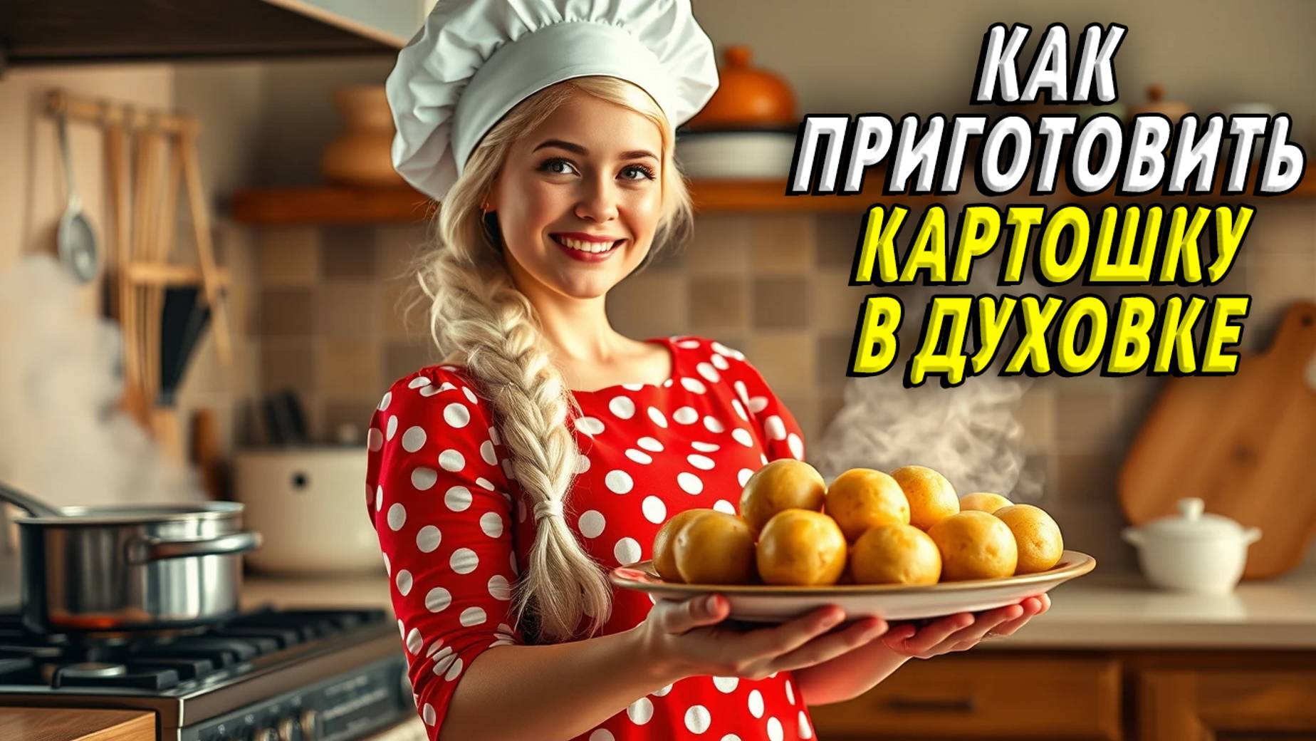 Как приготовить картошку в духовке. Рецепт картошки в духовке