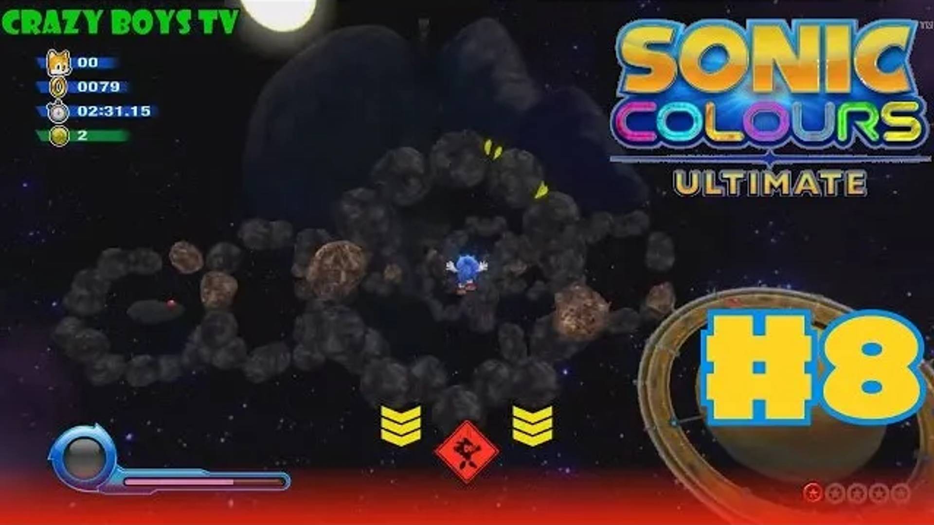 Sonic Colors Ultimate #8 (Прыжки по планетам и астероидам)