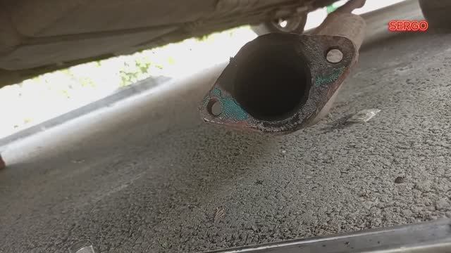 Прокладка на глушитель из подручных средств